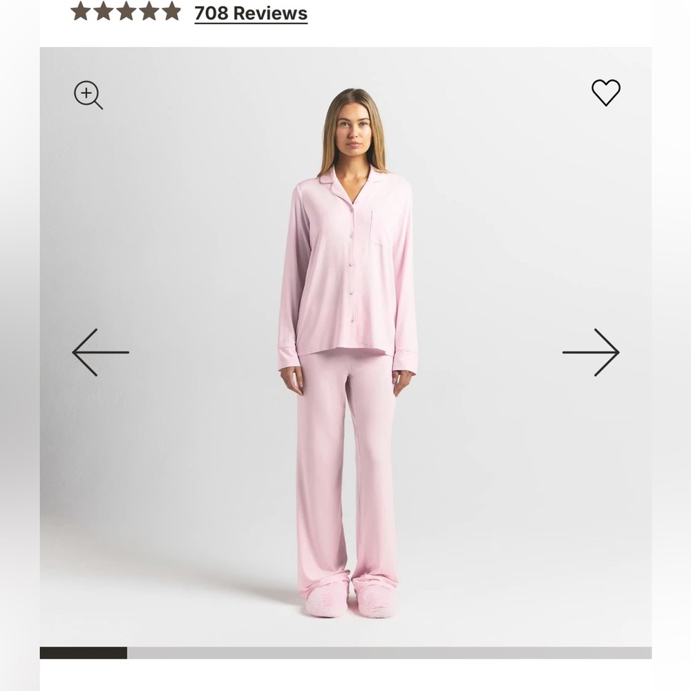 SKIMS Long Lounge Set Bloom Size XL